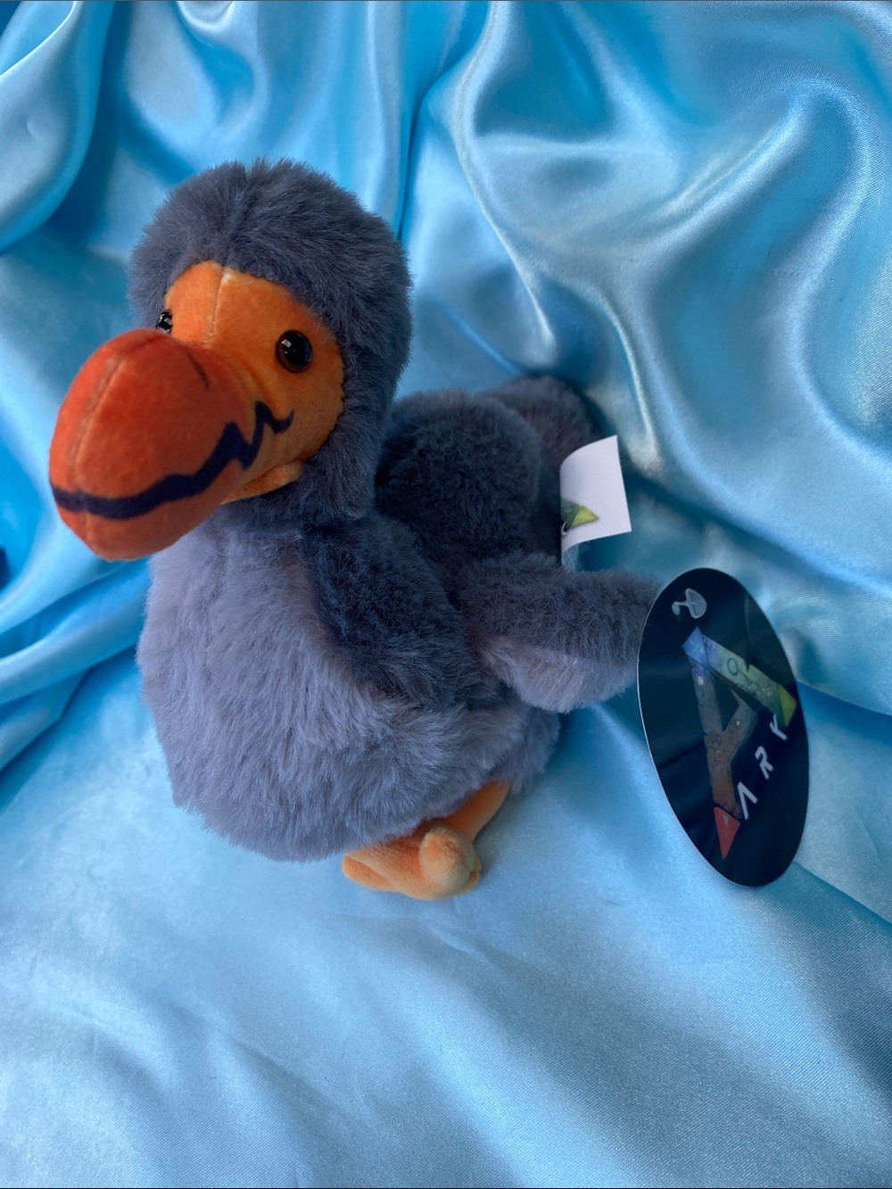 Ark Gray and Orange Plush Dodo Bird Stuffed Animal